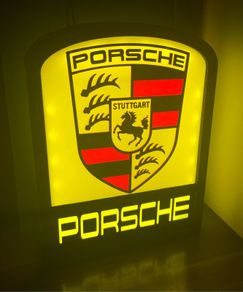 4 sided Porsche Lamp
