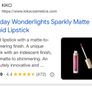 KIKO Holiday Wonderlights Liquid Lipstick 04 Image 7
