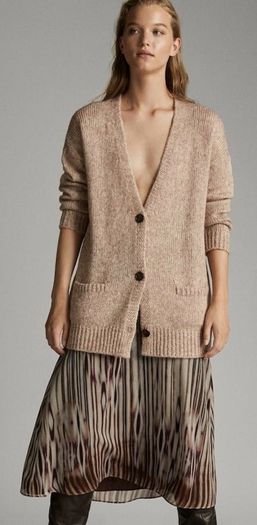 Massimo Dutti midi skirt