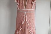 Prettylittlething lace dress UK 12 NEW.