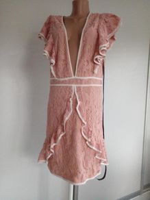 Prettylittlething lace dress UK 12 NEW.