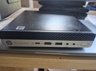 HP Elitedesk 800 G4 Tiny, i3 8th gen, 8gb, 256 ssd, windows 11