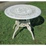 Cast Iron Garden Set Table and Four Chairs Style H Image 3