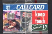 1995 Ireland 10 unit Smithwicks beer /Irish Ale, "Keep in touch with Smithwick's" (Schlumberger SC7) Call Card Mint in Packaging. Telecom Eireann Card Number 1103
