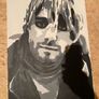 painting of Kurt cobain from nirvana Image 3