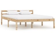 main image for ad Bed Frame Solid Pine Wood 140x200 cm