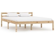Bed Frame Solid Pine Wood 140x200 cm