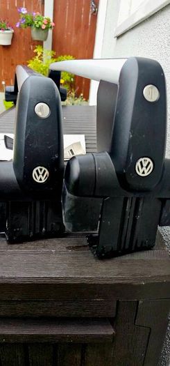 Volkswagen OEM roof rails / bars.