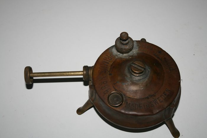 Vintage  brand portable Camping brass stove