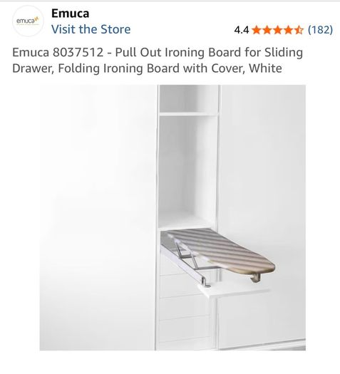 Pull Out Ironing Board