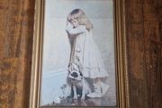 Gold frame picture