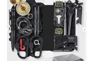 13 In 1 Survival Kit Outdoor Emergency Gear Kit For Camping , Hiking, Adventures - NO KNIFE