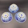 Chinese Qing Porcelain 3 Bowls 18th Century Blue / White Image 6