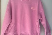 Zara magenta creative stories sweatshirt Sz 3 EUC