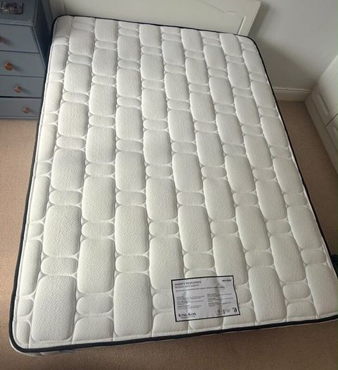 New Dbl Mattress.  King Koil Mighty Resilence