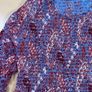 FAT FACE Womens Blouse Top - UK 12- Maroon Paisley Cotton Image 4