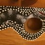 Australian hand painted wooden wine holder Image 3