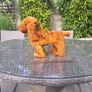 antique toy stuffed dog.  made in ireland Image 2