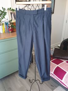 Cos Navy Trousers Size Uk 6
