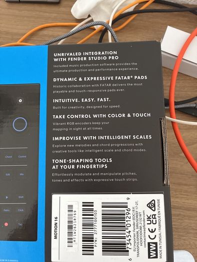 Fender Motion 16 Midi Controller