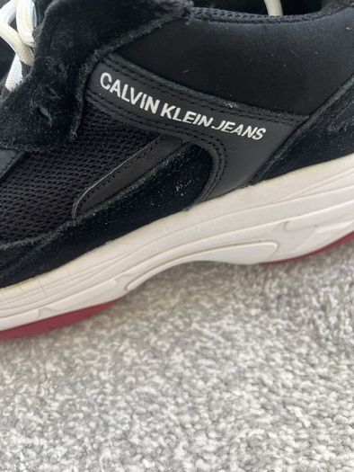 Calvin Klein Jeans Chunky Black Trainers size 5(38)