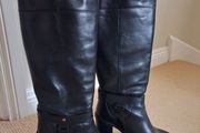 Reduced - Black leather Office boots