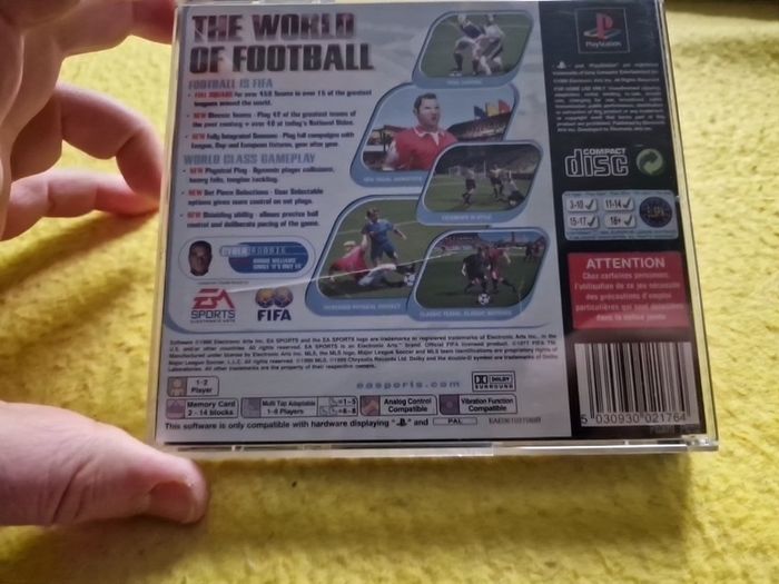 Fifa 2000  PlayStation1 Ps1 PlayStation2 Ps2 Games Original