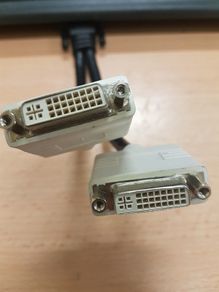 Dms-59 Male to Dual DVI Female Adapter Splitter Cable