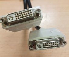 Dms-59 Male to Dual DVI Female Adapter Splitter Cable