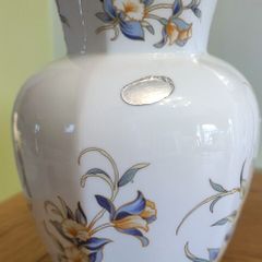 Royal Aynsley Bone China Just Orchids Pattern Bud Vase