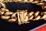 pvd gold. bracelet AAA size XL