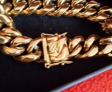 pvd gold. bracelet AAA size XL