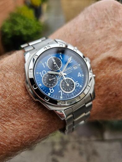 Watch Seiko Chronograph.