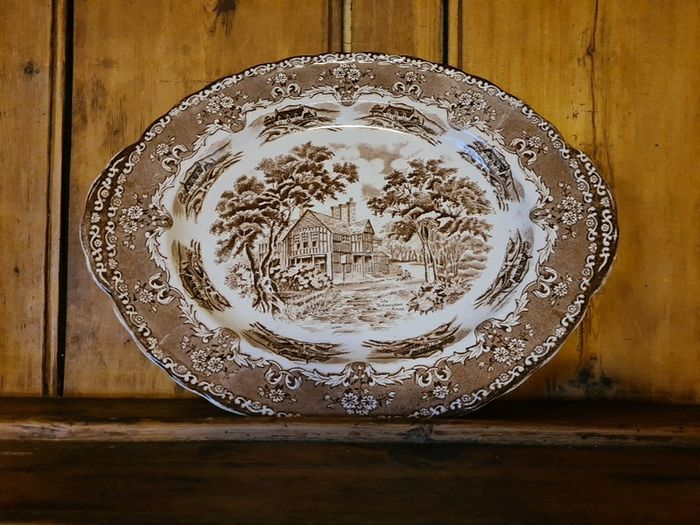 vintage platter