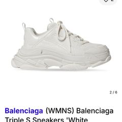 Balenciaga triple s monoblock rubber