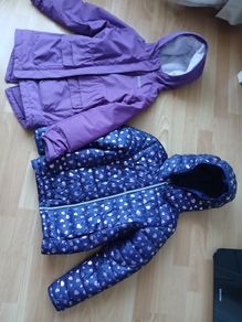 Columbia winter coat purple and dark blue coat 6 to 7 years 10e for 2