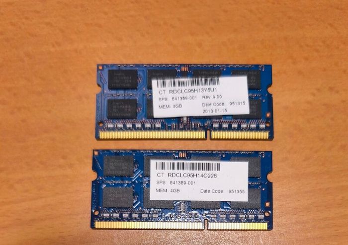 8gb Sk Hynix Ddr3l Laptop Ram 2 X 4gb 1600mhz