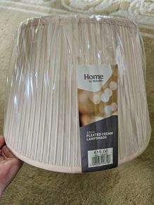 Blush pink lampshade brand new