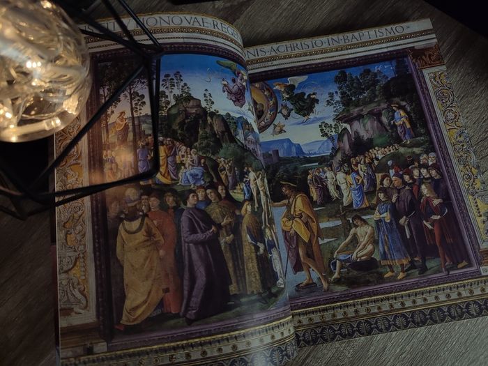 The Sistine Chapel ! Beautiful Illustartions ! 2017 ! by Scripta Maneant !