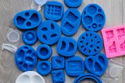polymer clay silicone form