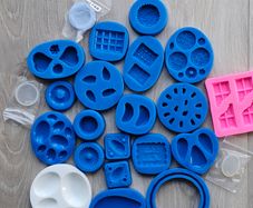 polymer clay silicone form