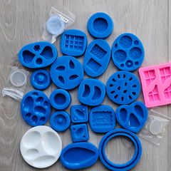 polymer clay silicone form