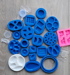 polymer clay silicone form