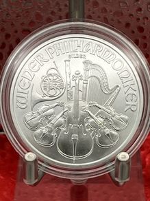 1oz Fine 999 Silver Bullion Philharmonic 2026 Coin.