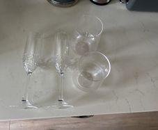 Durable unbreakable glasses useful for a boat or camping