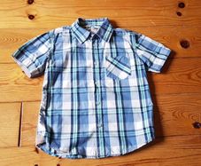 Blue Check Shirt Age 5-6