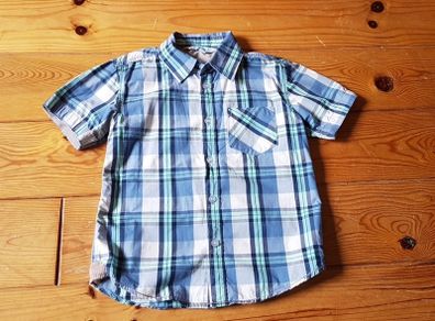 Blue Check Shirt Age 5-6