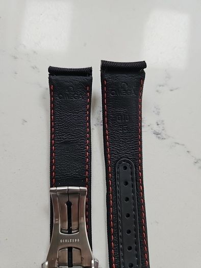 Omega original strap and clasp