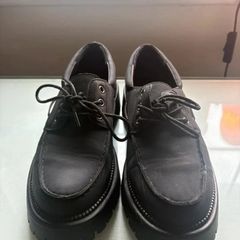 Schuh Black Ankle Loafer