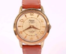 Vintage Rado Automatic 11595 Mens Watch 34mm Gold Plated Cal 1560